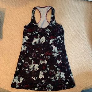 Lululemon Cool Racerback Static Blossom Multi Size 6